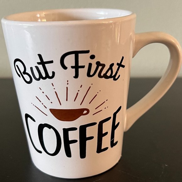 Royal Norfolk BUT FIRST COFFEE Stoneware Mug - Picture 2 of 5